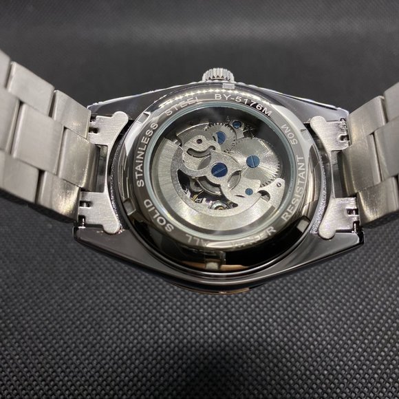 Luxury Men's Automatic Mechanical 50M Waterproof Milgauss Design Watch Blue - Picture 7 of 7